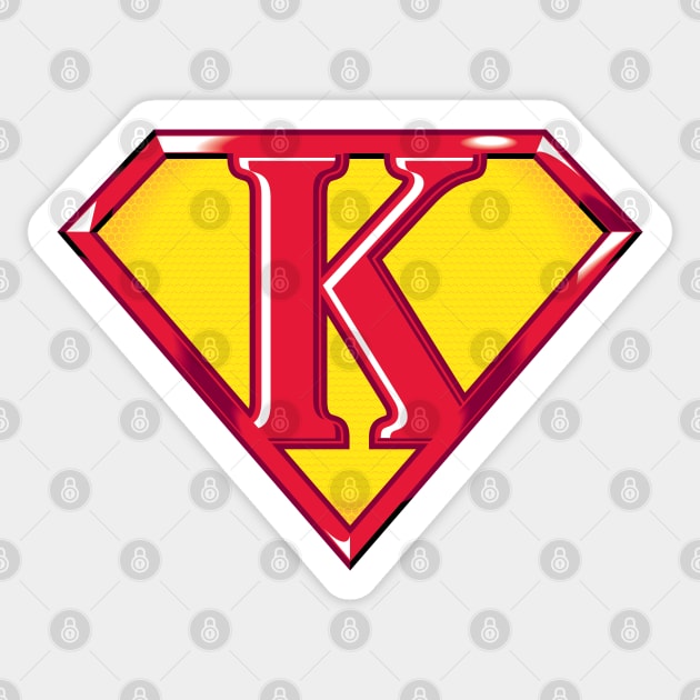 Super K Sticker by detective651